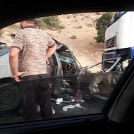 چهار کشته و زخمی در برخورد پژو روآ با تریلی در محور یاسوج_اصفهان